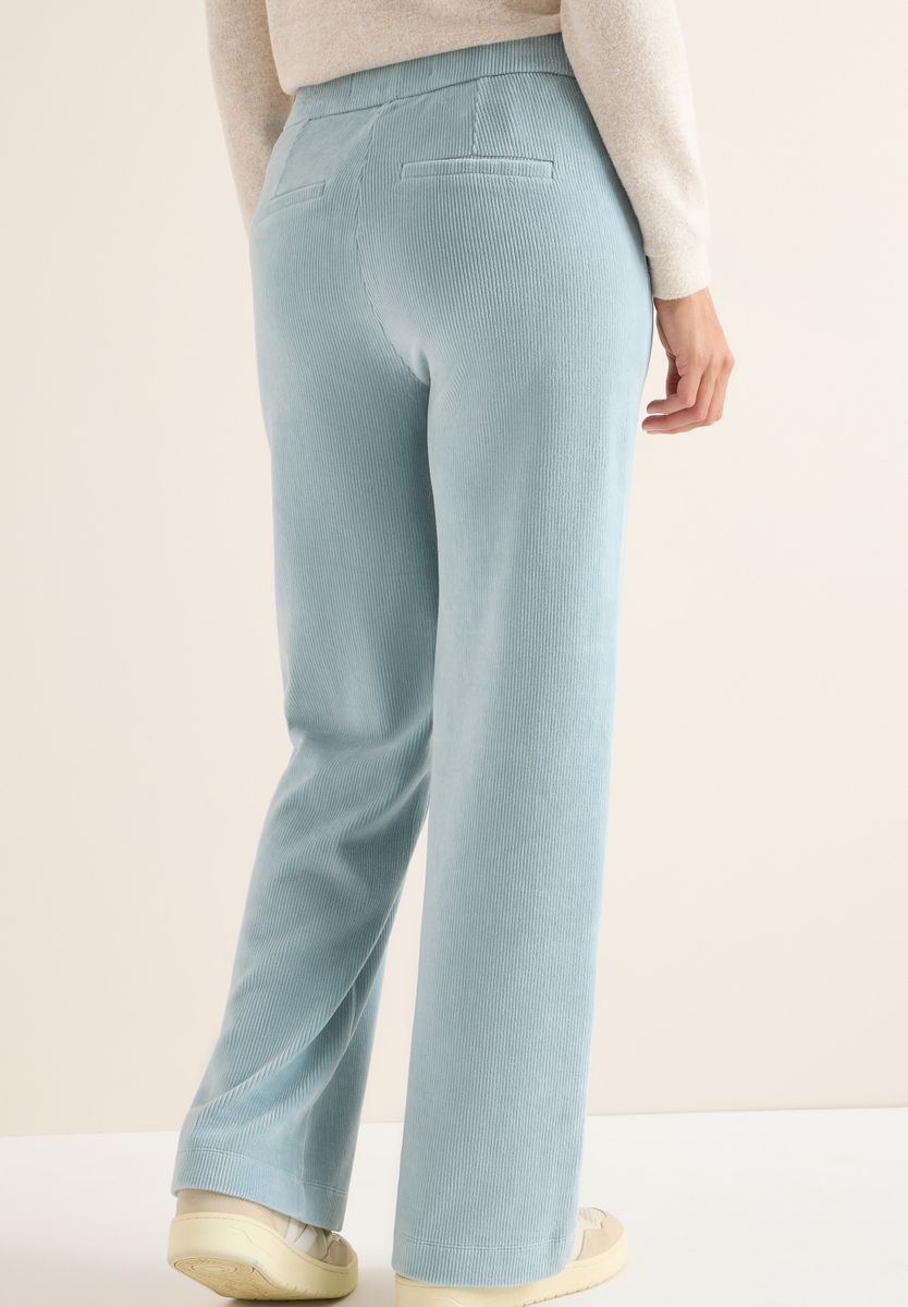 Wide Leg Cordhose