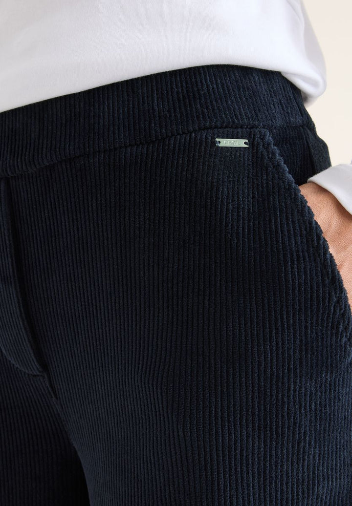 Wide Leg Cordhose