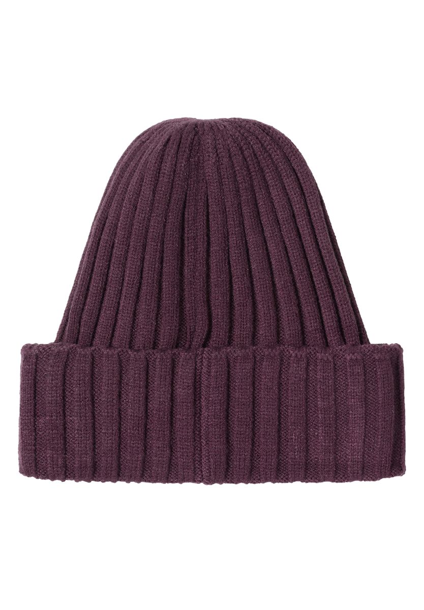Strickmütze in Unifarbe