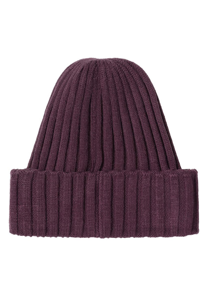 Strickmütze in Unifarbe