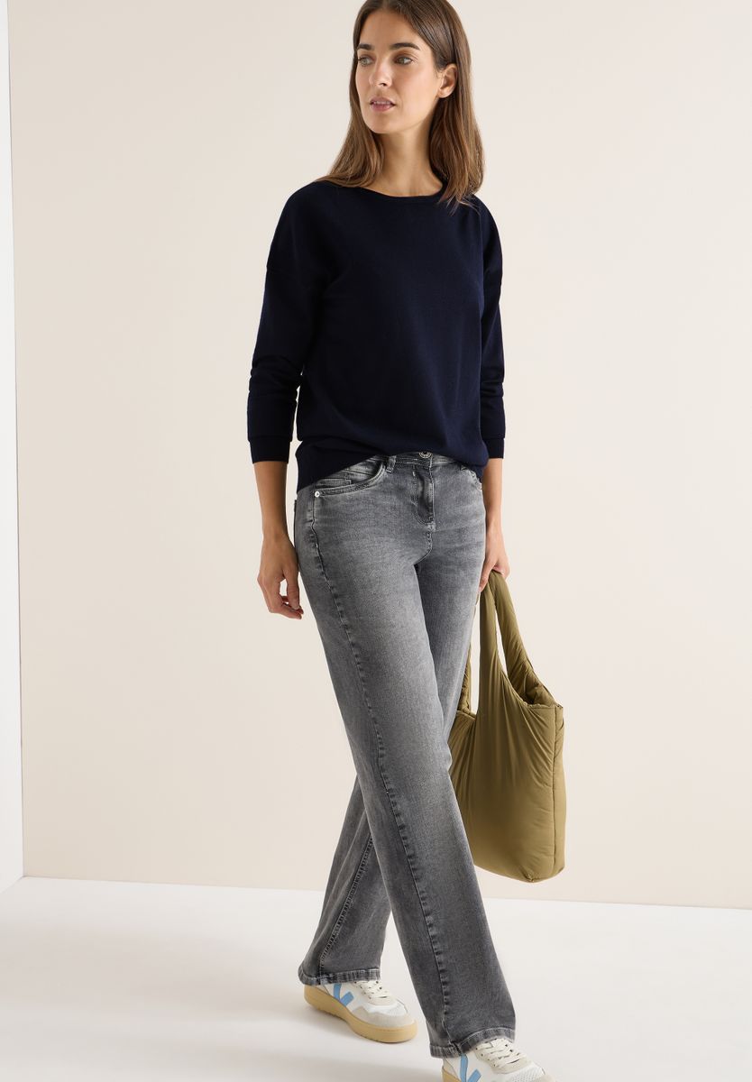 Pullover mit Strukturdetail