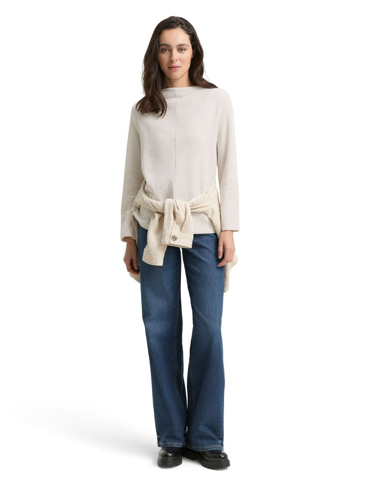 Sweatshirt mit Stehkragen