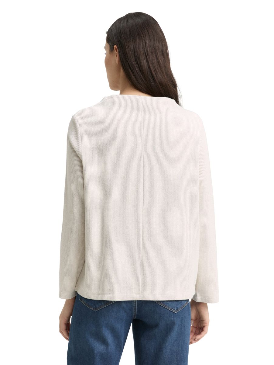 Sweatshirt mit Stehkragen