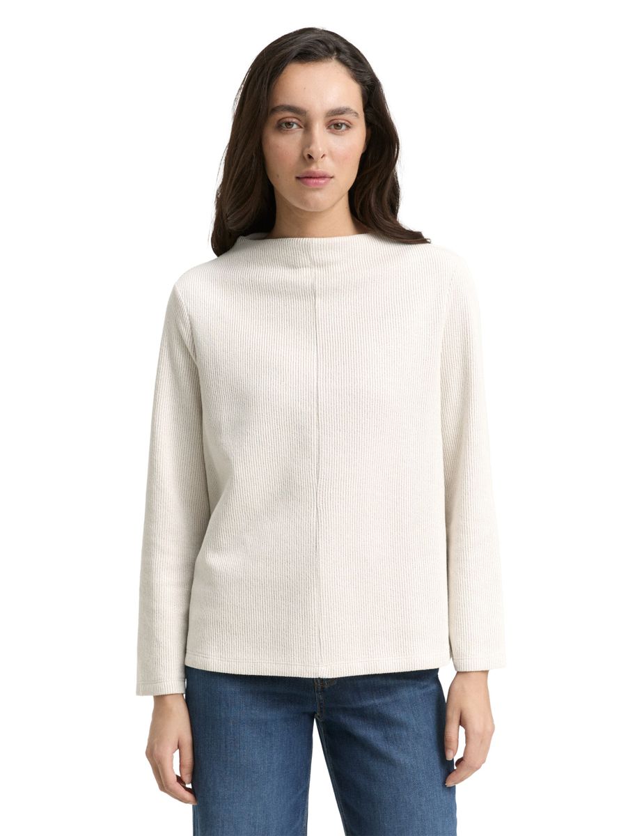 Sweatshirt mit Stehkragen