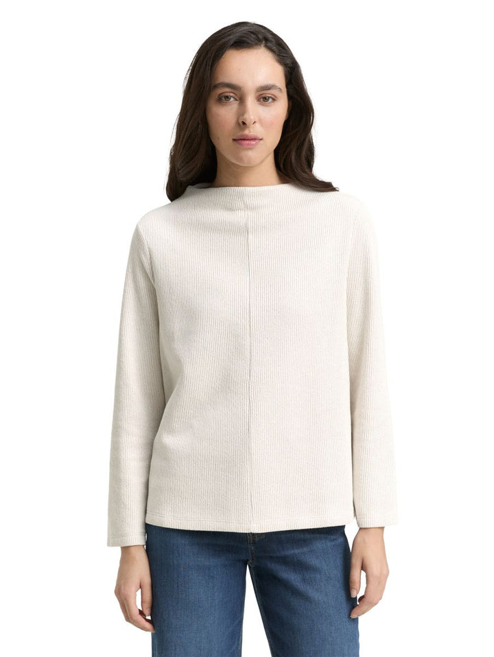 Sweatshirt mit Stehkragen