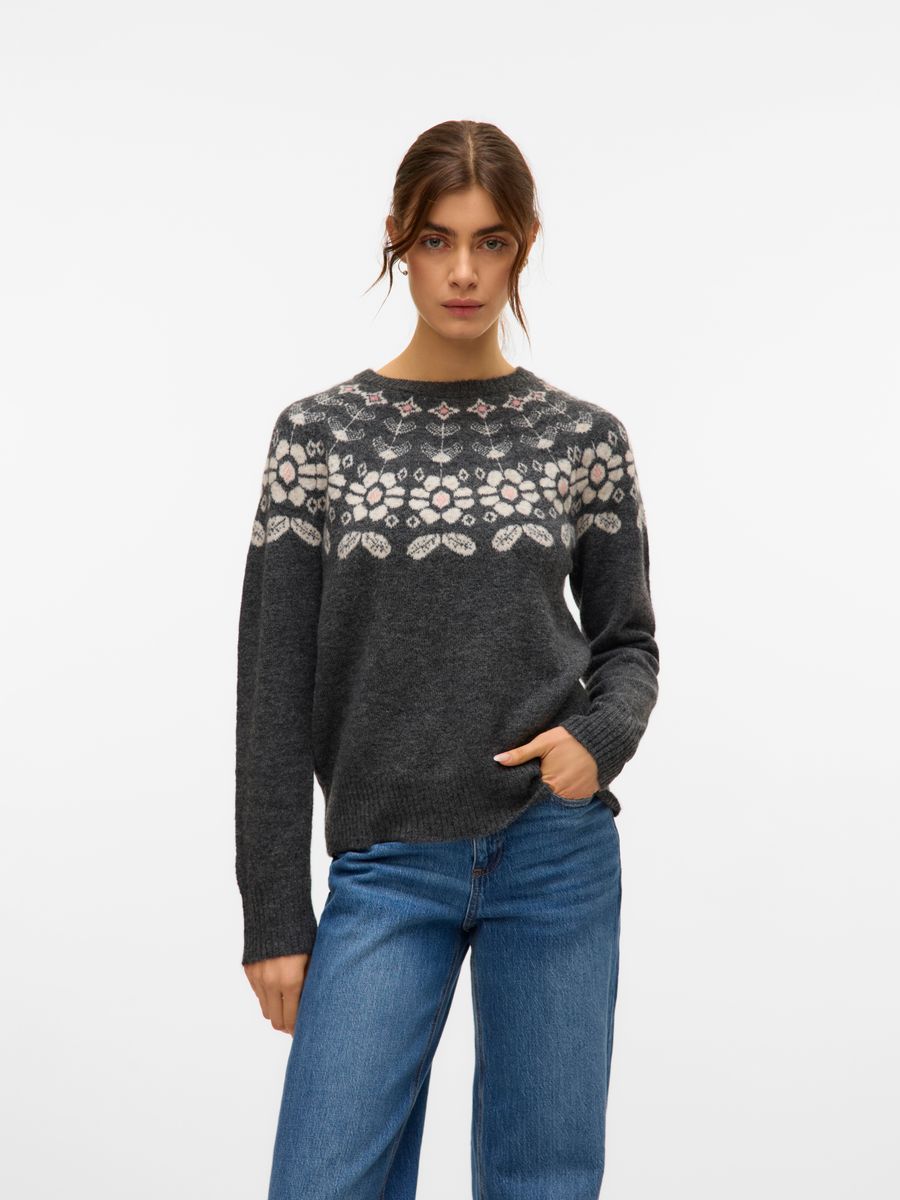 VMSIMONE LS NORDIC PULLOVER GA REP BOO