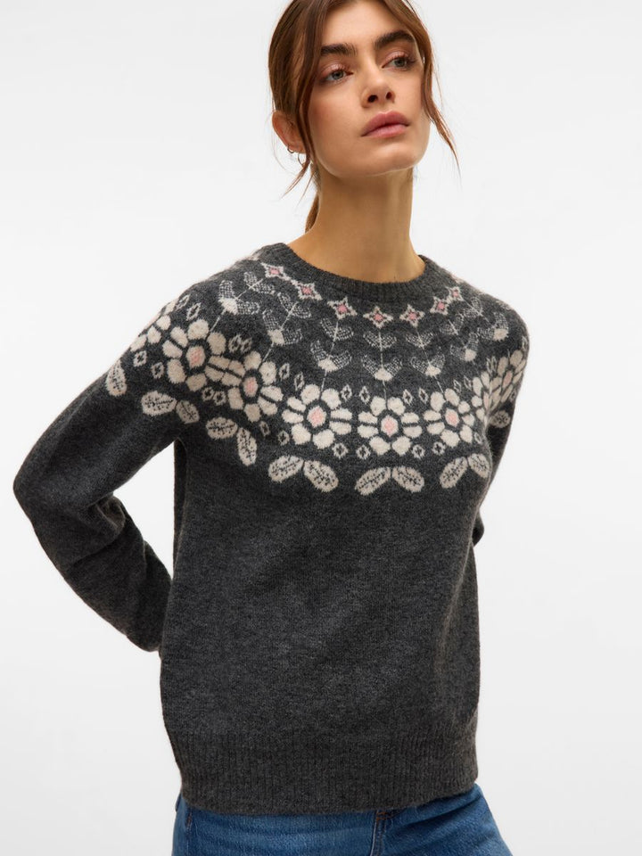 VMSIMONE LS NORDIC PULLOVER GA REP BOO