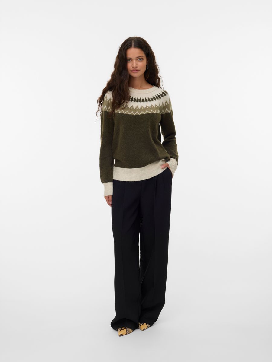 VMSIMONE LS NORDIC PULLOVER GA REP BOO
