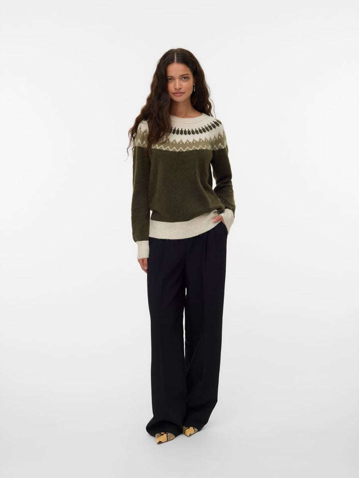 VMSIMONE LS NORDIC PULLOVER GA REP BOO