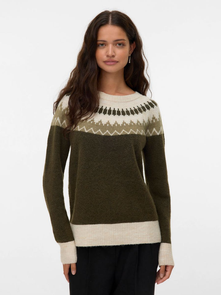 VMSIMONE LS NORDIC PULLOVER GA REP BOO