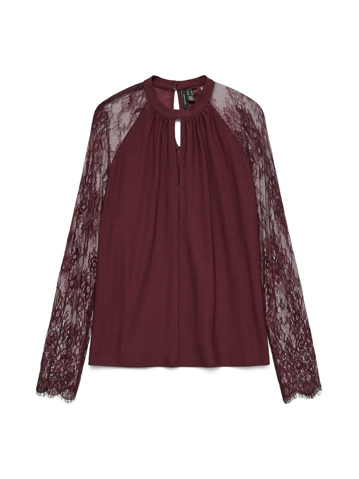 VMMILLA LS LACE TOP JRS NOOS