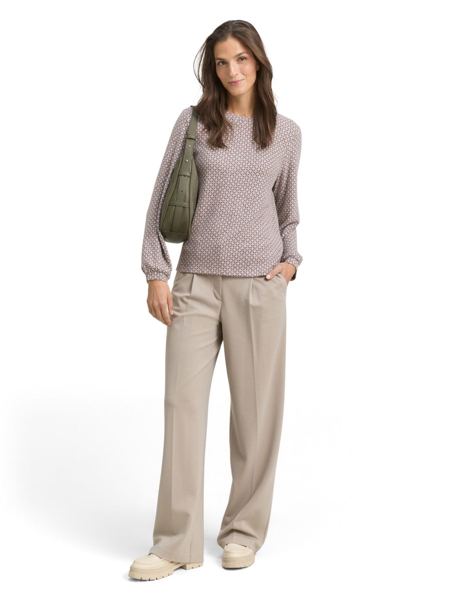Langarmshirt mit Muster