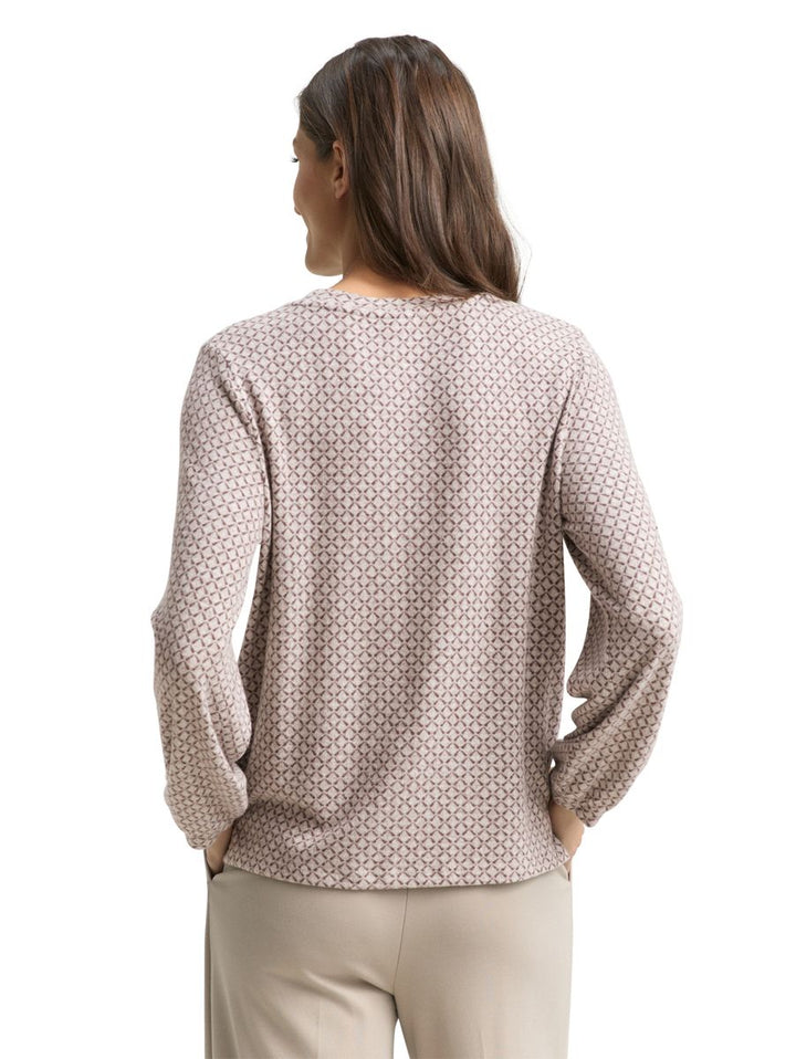 Langarmshirt mit Muster
