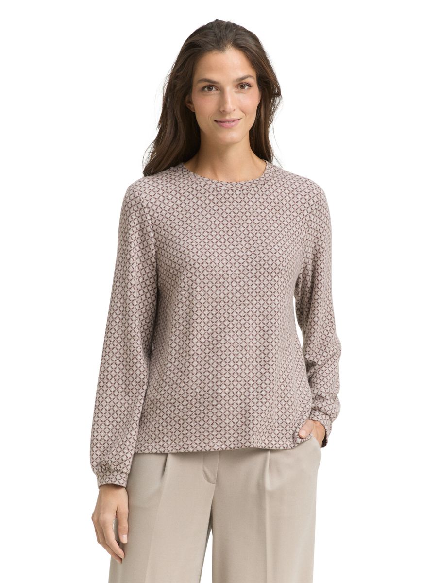 Langarmshirt mit Muster
