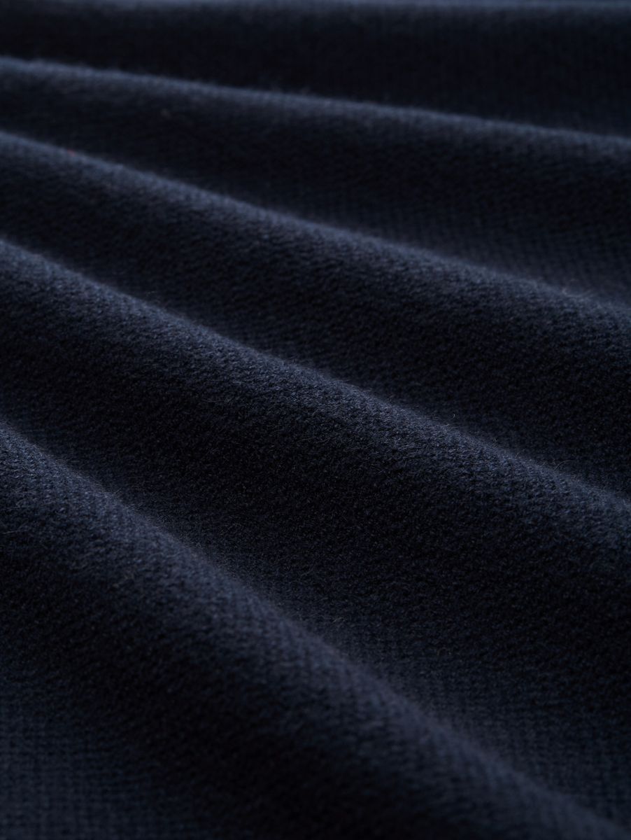 Strickkleid mit Stehkragen