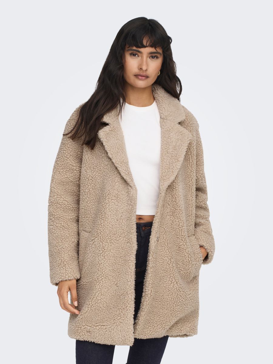 ONLNEWAURELIA SHERPA COAT LIFE OTW CC
