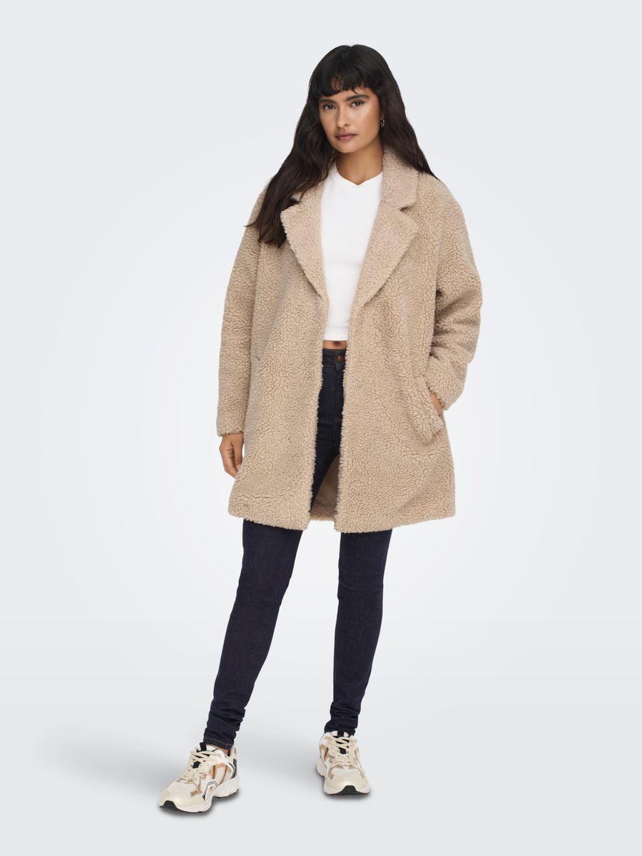 ONLNEWAURELIA SHERPA COAT LIFE OTW CC