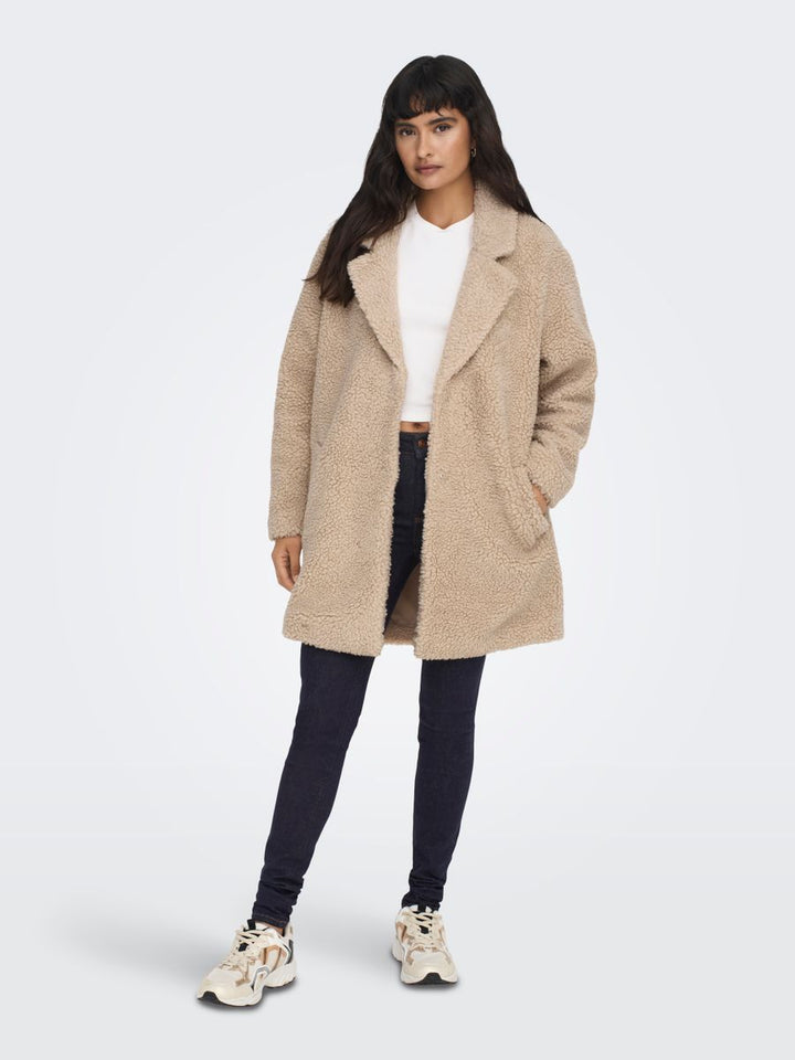 ONLNEWAURELIA SHERPA COAT LIFE OTW CC
