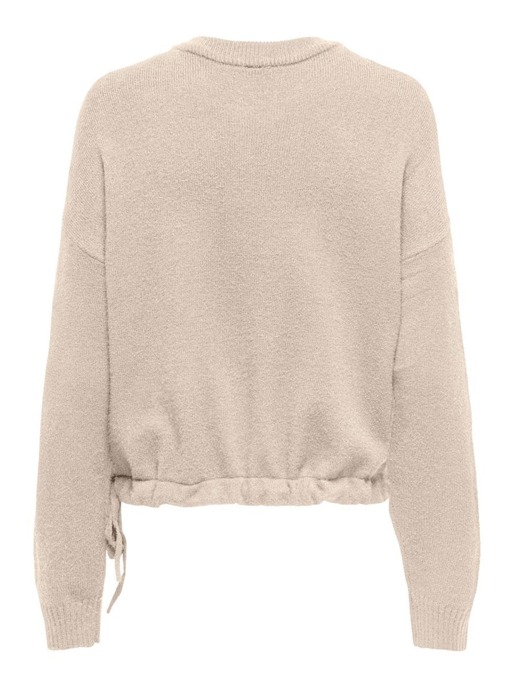ONLKATIA LS TEXT O-NECK CC KNT
