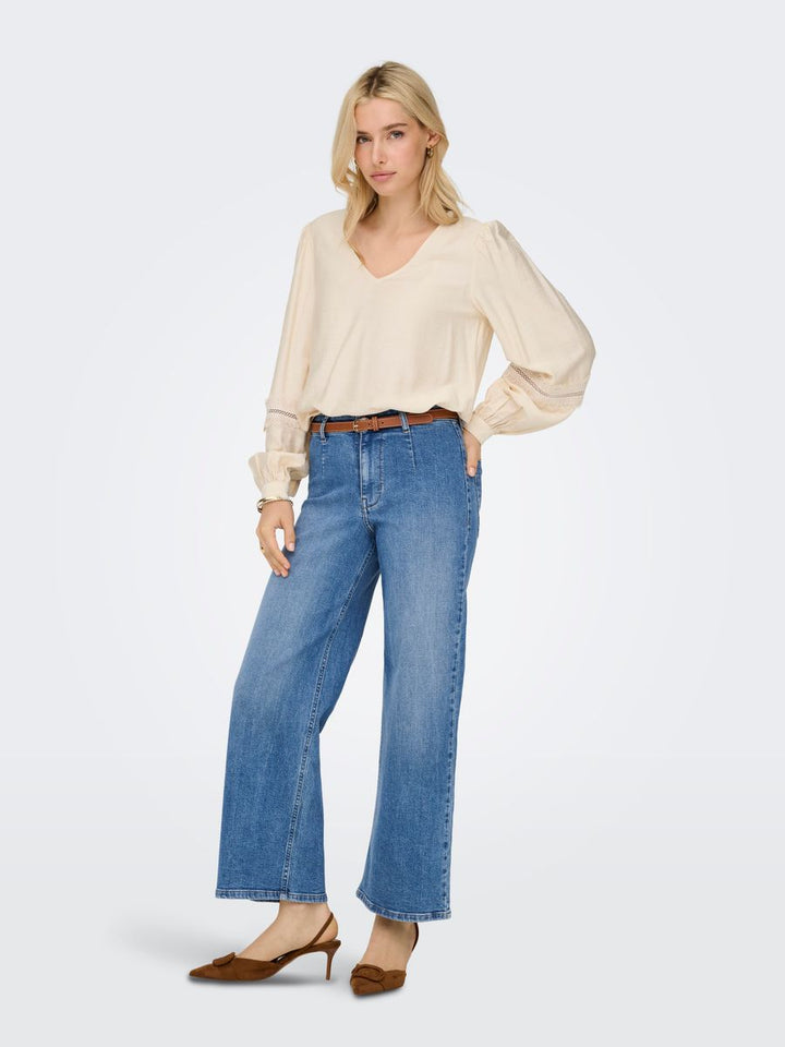 ONLMADISON HW WIDE BELT CROP DNM TAI