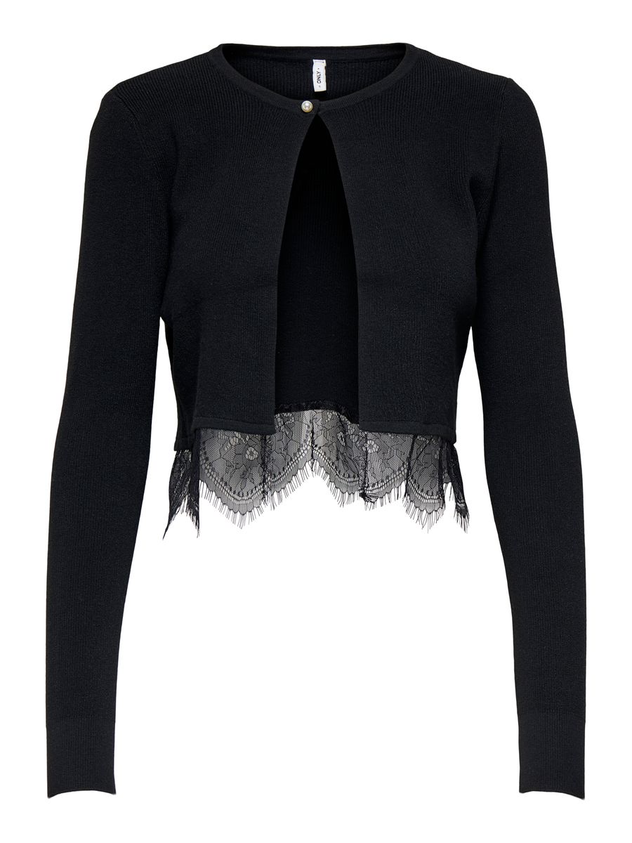 ONLPERRY LIFE LS MIX CARDIGAN O-NECK KNT