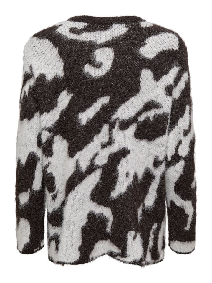 ONLCOSTA LIFE LS JQ O-NECK KNT