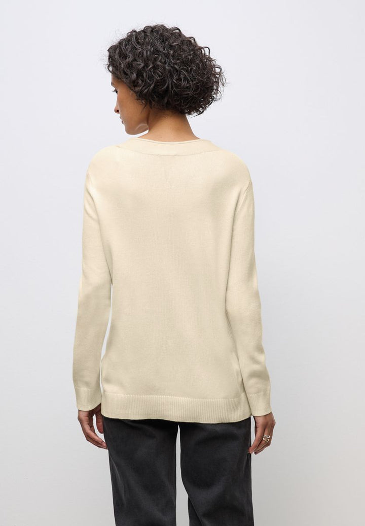 Pullover mit Rollkante