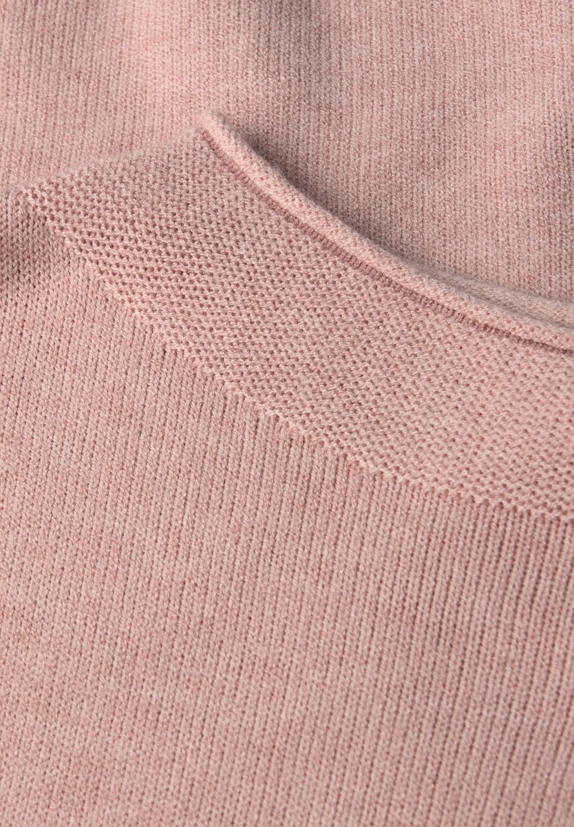 Pullover mit Rollkante