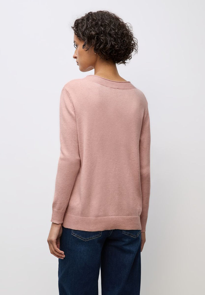 Pullover mit Rollkante
