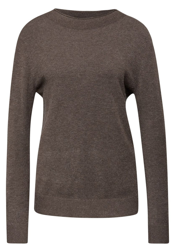Pullover mit Rollkante