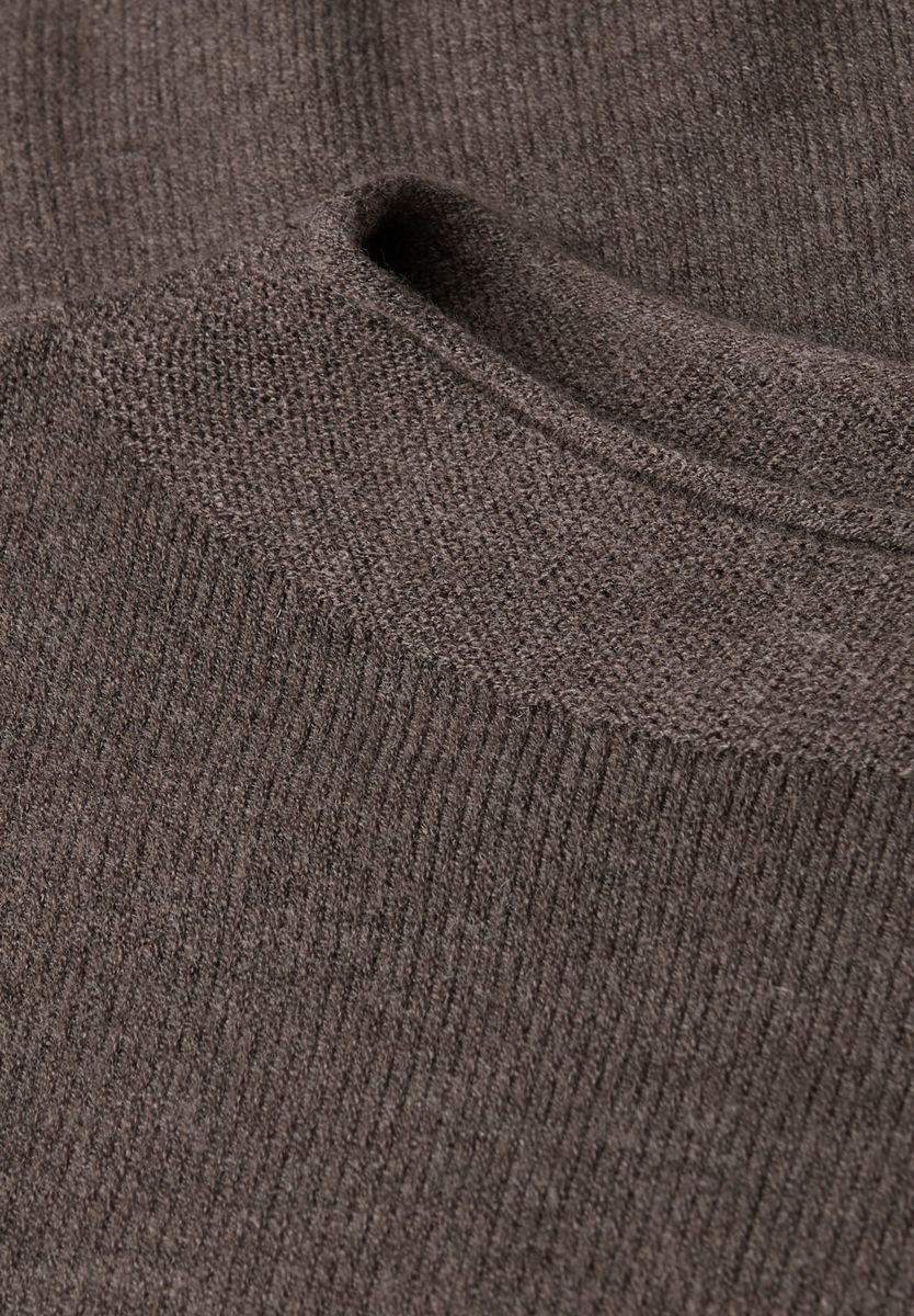 Pullover mit Rollkante