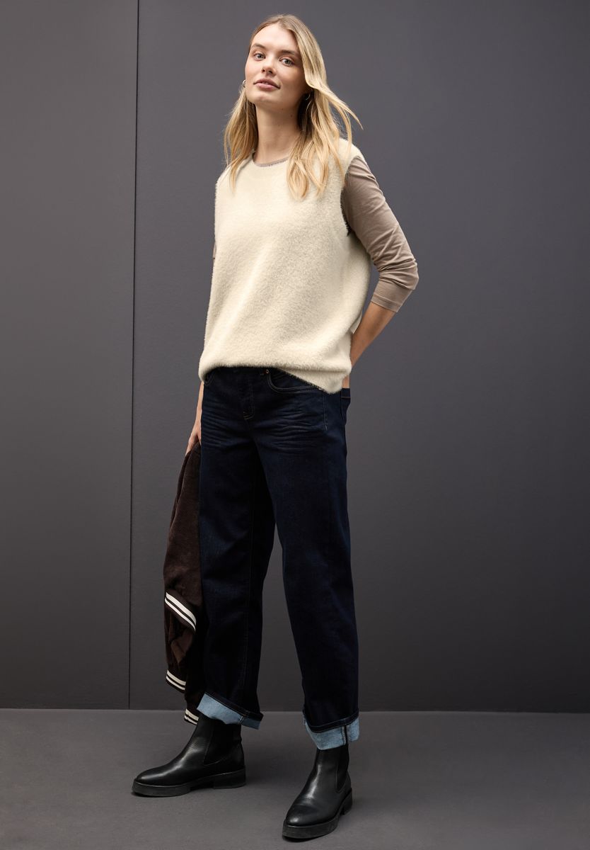 Ärmelloser Pullover