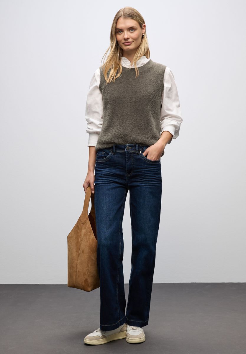 Ärmelloser Pullover