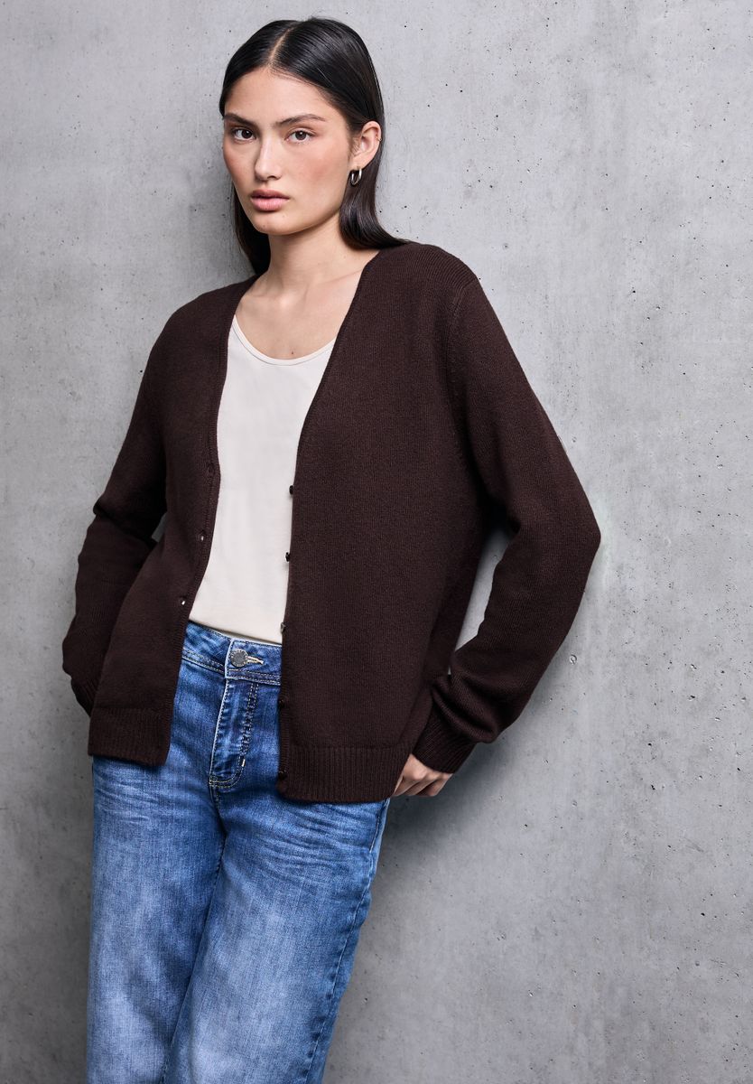 V-Neck Cardigan