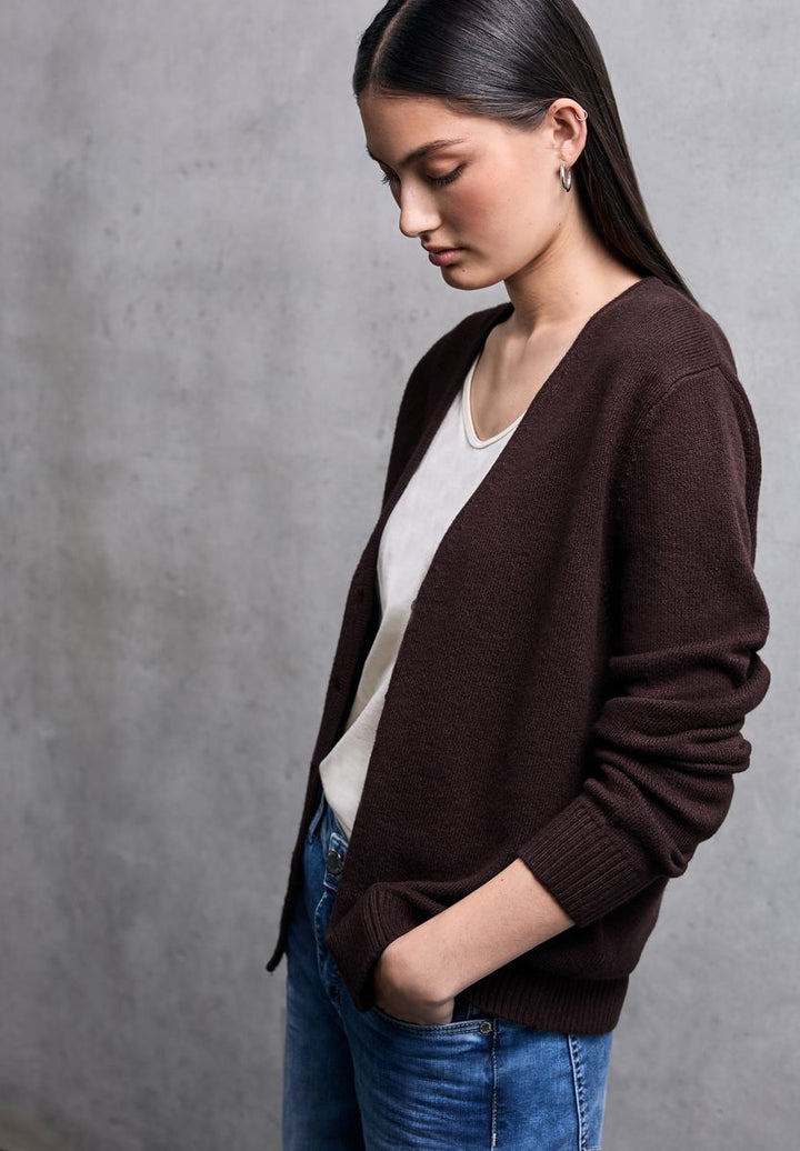 V-Neck Cardigan