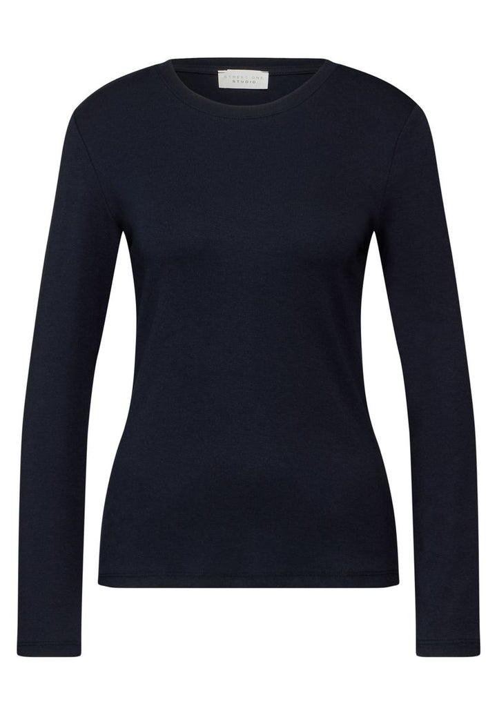 Basic Langarmshirt