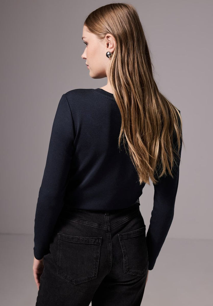 Basic Langarmshirt