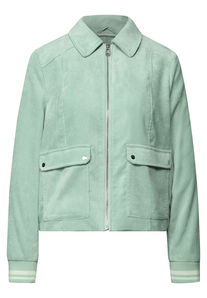 Kurze Cordjacke