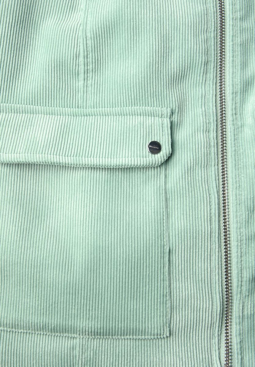 Kurze Cordjacke