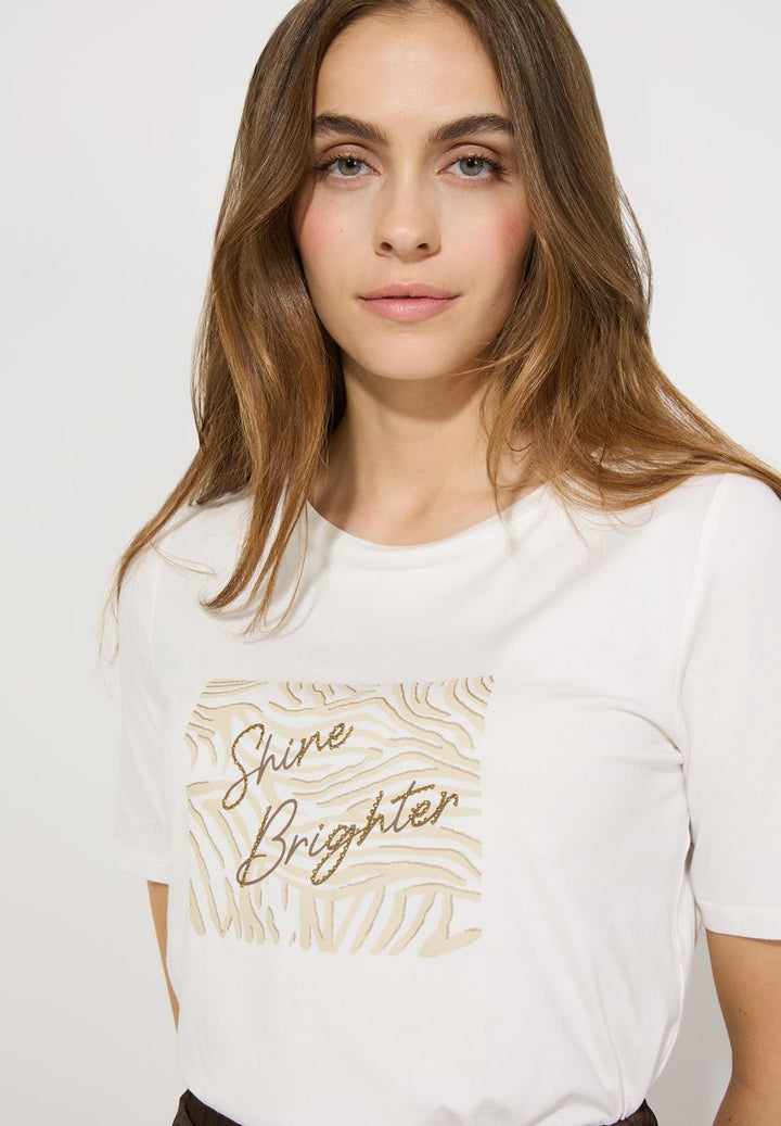 T-Shirt mit Frontprint