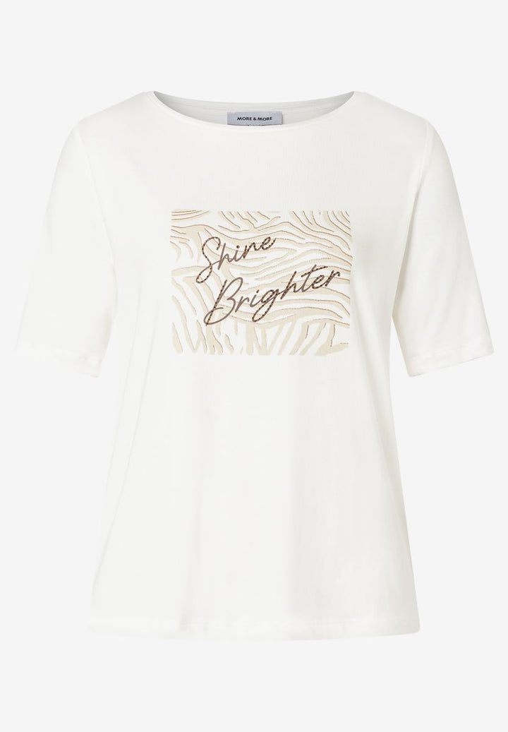 T-Shirt mit Frontprint