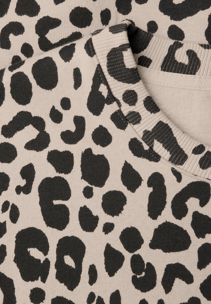 Loose Fit Print Pullover