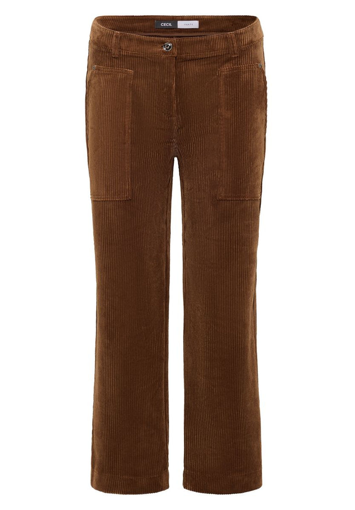 Wide Leg Cordhose