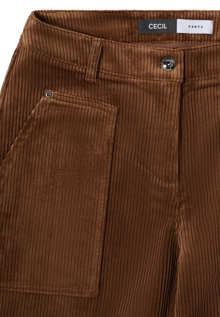 Wide Leg Cordhose