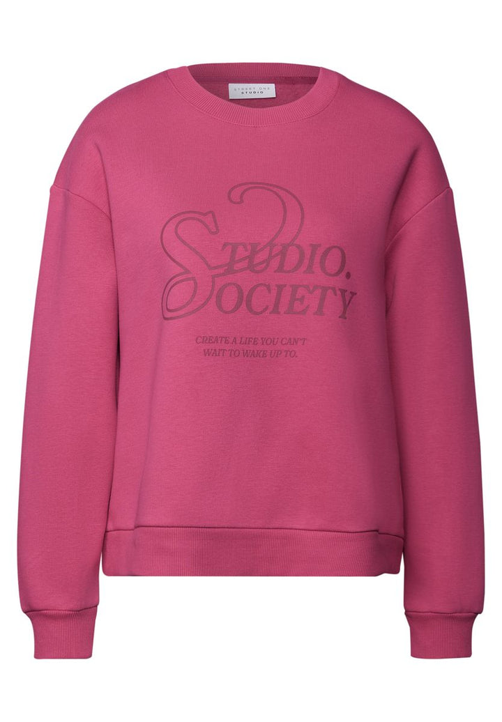 Loose Fit Print Pullover