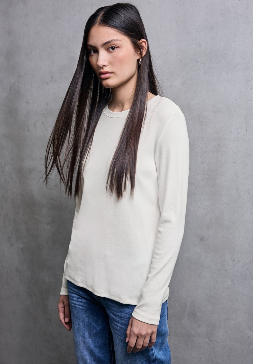 Basic Langarmshirt