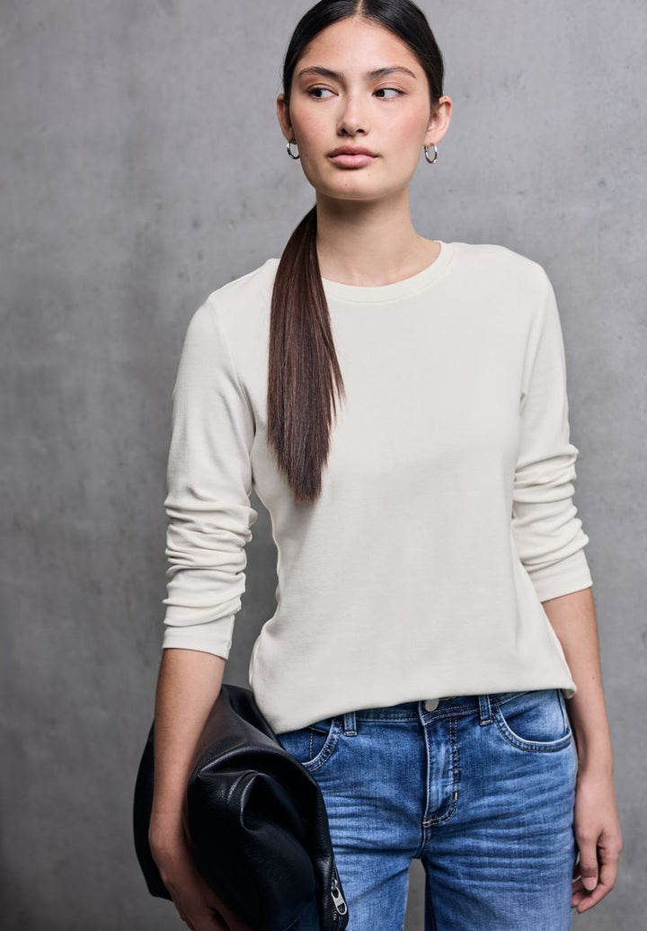 Basic Langarmshirt