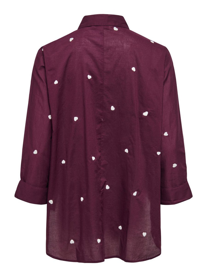 ONLNEW LINA GRACE LS EMB SHIRT NOOS WVN