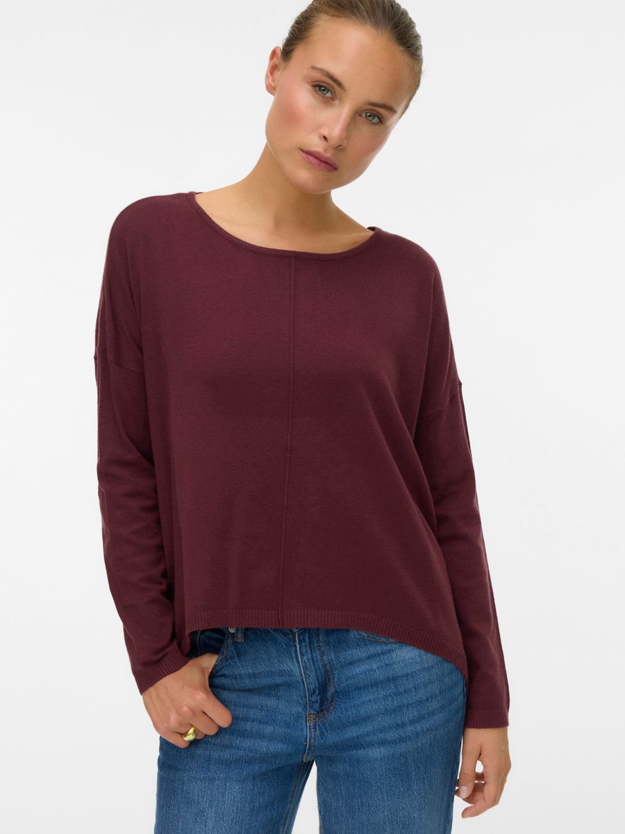 VMBREEZE AURA LS ZIPPER BLOUSE NOOS