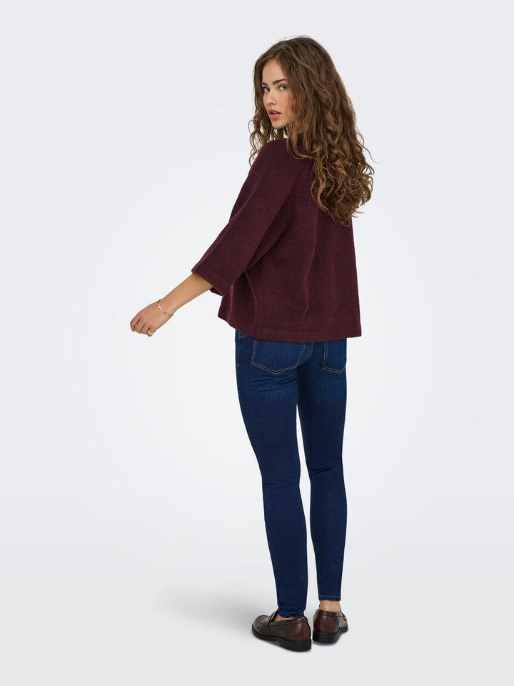ONLSIMONI 3/4 PULLOVER KNT NOOS